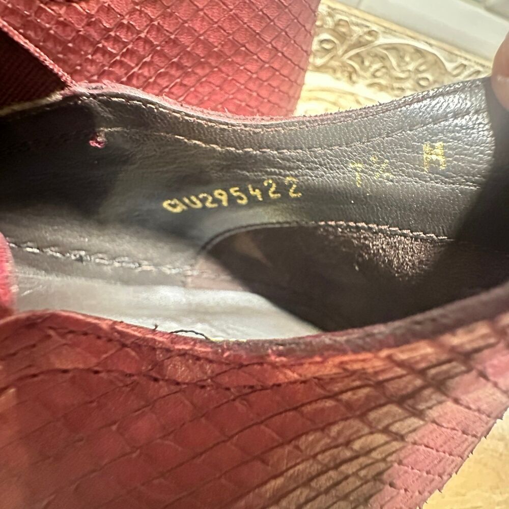 Stuart Weitzmam Leather Flats Size 7.5 - Picture 4 of 11